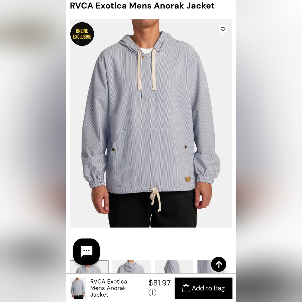 RVCA Anorak Jacket
